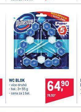 Makro Domestos wc blok nabídka