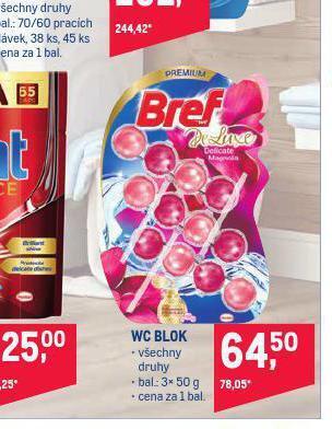 Makro Bref wc blok nabídka
