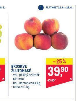 Makro Broskve nabídka