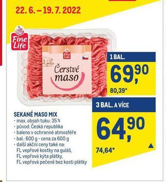 Makro Sekané maso mix nabídka