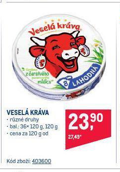 Makro Veselá kráva nabídka