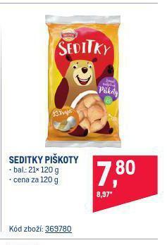 Makro Seditky piškoty nabídka