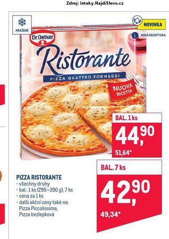 Makro Pizza ristorante nabídka