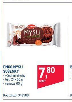 Makro Emco mysli sušenky nabídka