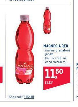 Makro Magnesia red nabídka