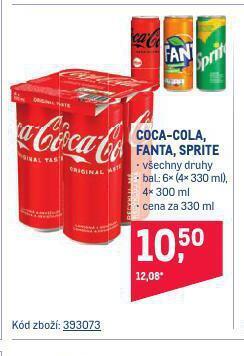 Makro Coca-cola nabídka