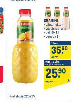 Makro Granini nabídka