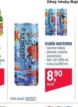 Makro Kubík waterrr nabídka