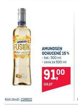 Makro Amundsen vodka nabídka