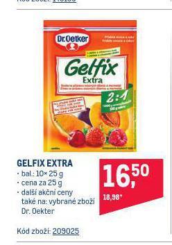 Makro Gelfix extra nabídka
