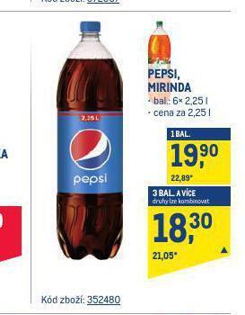 Makro Pepsi nabídka