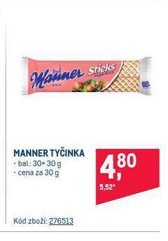 Makro Manner tyčinka nabídka