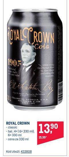 Makro Royal crown cola nabídka