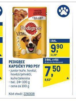 Makro Pedigree kapsičky pro psy nabídka