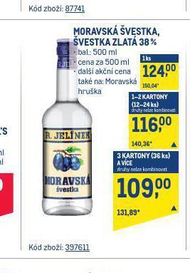 Makro Moravská švestka nabídka