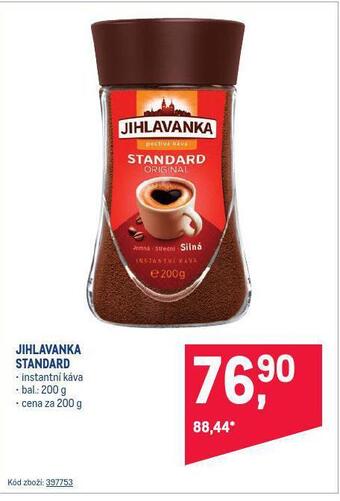 Makro Káva jihlavanka nabídka