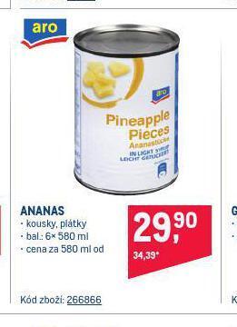 Makro Ananas nabídka