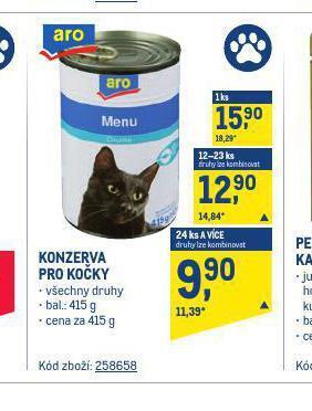 Makro Konzerva pro kočky nabídka