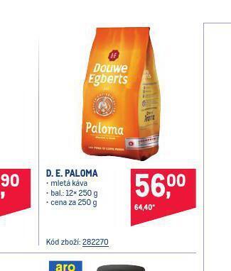 Makro Káva douwe egberts nabídka