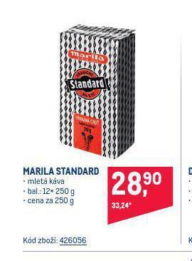 Makro Káva marila nabídka