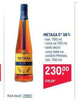 Makro Metaxa 5* nabídka