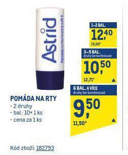 Makro Astrid pomáda na rty nabídka
