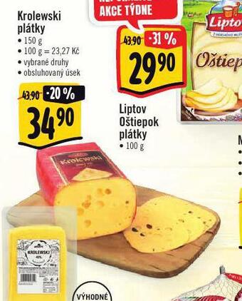 Albert Krolewski plátky nabídka