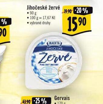 Albert Jihočeské žervé nabídka