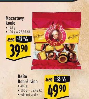 Albert Mozartovy koule nabídka