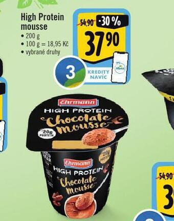 Albert High protein mousse nabídka
