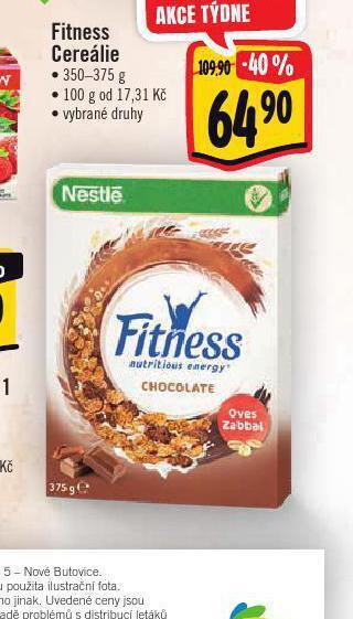 Albert Fitness cereálie nabídka