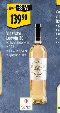 Albert Vinařství ludwig 30 nabídka