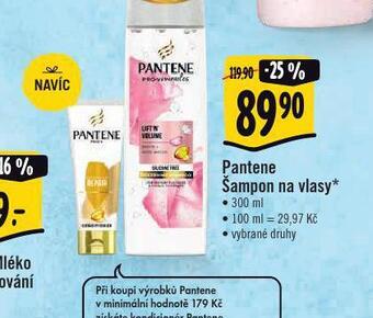 Albert Pantene šampon nabídka