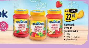 Albert Hamánek ovocná přesnídávka nabídka