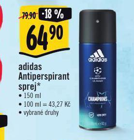 Albert Adidas antiperspirant nabídka