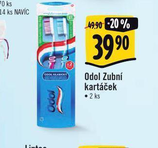 Albert Odol zubní kartáček nabídka