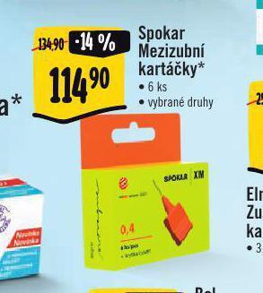 Albert Spokar mezizubní kartáčky nabídka