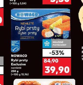 Kaufland Nowaco rybí prsty nabídka