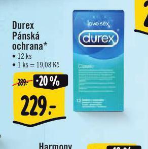 Albert Durex pánská ochrana nabídka