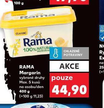 Kaufland Rama margarín nabídka