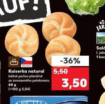 Kaufland Kaiserka natural nabídka