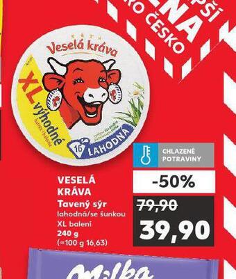 Kaufland Veselá kráva tavený sýr nabídka