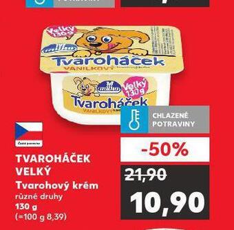 Kaufland Tvaroháček velký nabídka