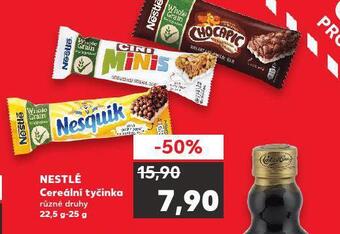 Kaufland Nestlé cereální tyčinky nabídka