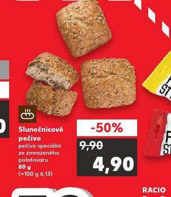 Kaufland Slunečnicové pečivo nabídka