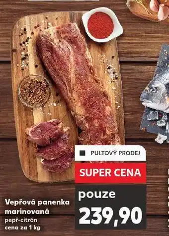 Kaufland Vepřová panenka marinovaná nabídka