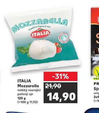 Kaufland Mozzarella nabídka