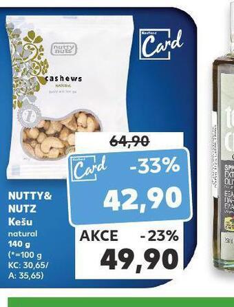 Kaufland Kešu natural nabídka
