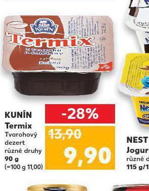 Kaufland Kunín termix nabídka