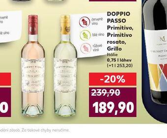 Kaufland Doppio passo nabídka
